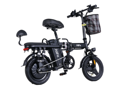 AiliFe 14inch Electric Bike 20 MPH 48V Removable Battery 500W Motor Adult Folding Electric Bicycle with Range of 40 Miles