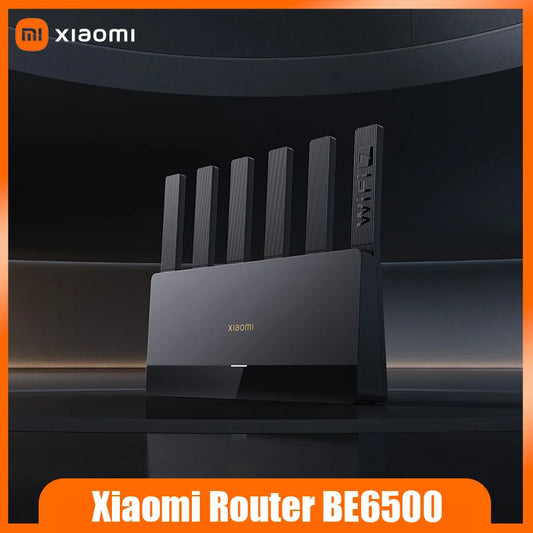 Xiaomi Mijia Router BE6500 WiFi 7 6500M Full 2.5G Network Port 4-core Qualcomm Processor loT Smart Linkage Network Security Home